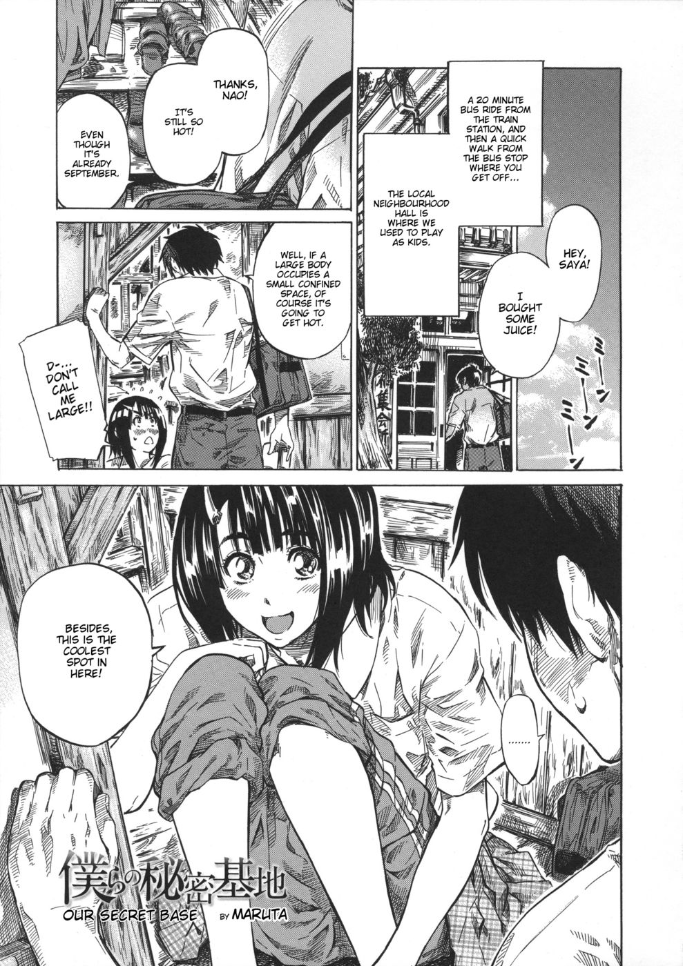 Hentai Manga Comic-Our Secret Base-Read-1